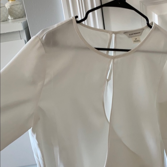 Never worn Club Monaco keyhole wrap top - Picture 2 of 4